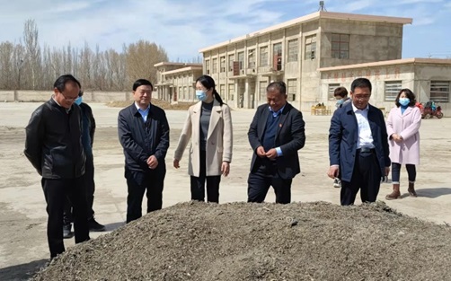 黨委書(shū)記、董事長(zhǎng)劉興斌到金塔縣調(diào)研